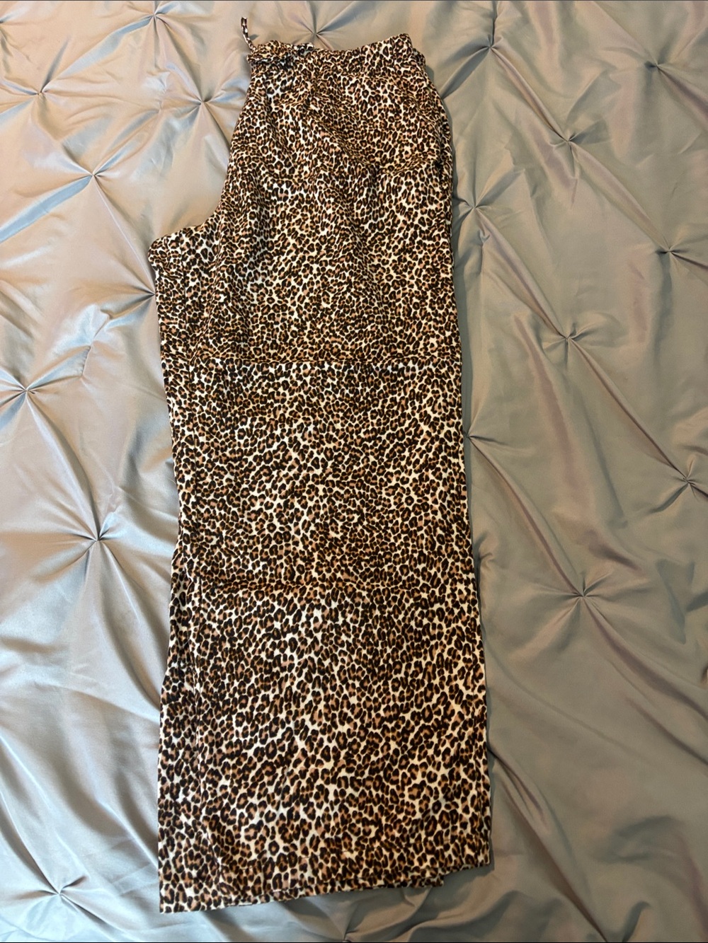 Leopard Print Sleepwear pants- Brown